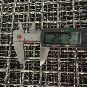 חום עמיד crimped קווי/SUS304 נירוסטה רשת מסך - Product Image 4