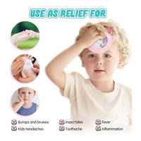Produits de santé, vente en gros personnalisée, poche de glace en gel pour enfants pour soulager la douleur