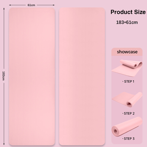 Tappetini da Pilates Reformer con Logo personalizzato LADYGLOW eco-friendly tappetino da <span class=keywords><strong>Yoga</strong></span> portatile da 10Mm antiscivolo Nbr - Product Image 4