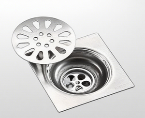 Drenaje de Piso Cuadrado de Acero Inoxidable 201 de Grado Hotelero, Diseño Moderno para Baño con Patrones Personalizados - Product Image 2