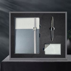 Promotional Giveaways Custom Logo <b>Notebook</b> <b>Set</b> <b>Pen</b> Business Card Holder Business Gift <b>Sets</b> for Promotions Souvenirs - Product Image 1