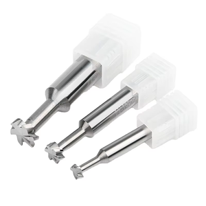 Hrc55 t khe xoắn ốc <span class=keywords><strong>Router</strong></span> <span class=keywords><strong>bits</strong></span> rắn tungsten carbide End Mills cho nhôm hồ sơ ODM OEM nhôm End phay Cutter - Product Image 4