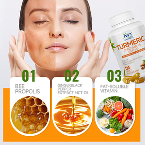 Ekstrak Kapsul Suplemen Kesehatan Ekstrak Akar Kunyit Suplemen Herbal Kunyit Kapsul Kurkumin - Product Image 6