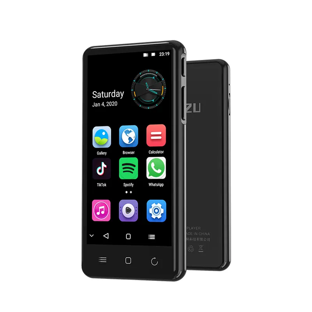 RUIZU H8 WIFI Android MP3 Player BT V5.0 Touch Screen 4.0inch 16GB Music Mp3 Player with Speaker,FM,E-book,Recorder