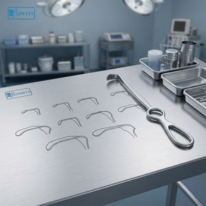 Retractor Langenbeck Manual con Certificación CE Clase I, Instrumento de Cirugía General, Logotipos Personalizados - Product Image 3