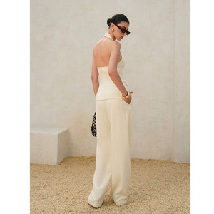 ชุด2ชิ้นเสื้อและกางเกงของผู้หญิงชุดแนวสตรีทเข้าชุด - Product Image 3