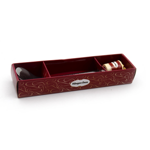 Cuillère à dessert décorative en forme de cœur Haagen Dazs, cuillère en acier inoxydable avec manche en résine, écologique, sans BPA, facile à nettoyer - Product Image 3