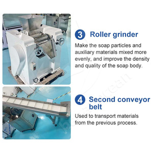 Đại Dương Thương Mại Giặt Nhà Vệ Sinh Rắn Xà Phòng Làm Cho Dây Chuyền Hoàn Chỉnh Chất Lượng Tốt Đầy Đủ Dây Chuyền Sản Xuất Xà Phòng - Product Image 5