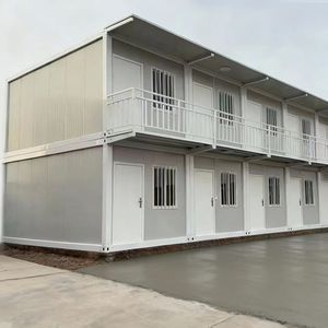 Casa Container Facile da Montare 10ft 20ft 40ft in Acciaio Zincato con Pannello Isolante EPS per Casa Prefabbricata Portatile - Product Image 4