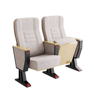 Silla de cuero para auditorio, escalera de pie fijo, muebles, asientos plegables para teatro, cine, sala de conferencias, iglesia, comedor, sala de estar - Product Image 3