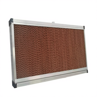 Nouveau coussin de refroidissement industriel pour les systèmes de refroidissement des élevages de bétail et de volaille, matériau en papier kraft, haute efficacité