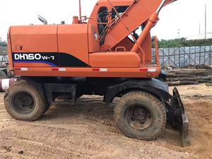 Pelle pelleteuse multifonctionnelle sur chenilles originale de la Corée DOOSAN DH160 Hyundai à haut rendement en bon état en vente - Product Image 3