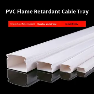 משלוח חינם מכירה ישירה מהמפעל, פס דקורטיבי לבן עבה מ-PVC, תוצרת סין, לקישוט הבית, להתקנה ללא מסמרים, להתקנת חיווט. - Product Image 5