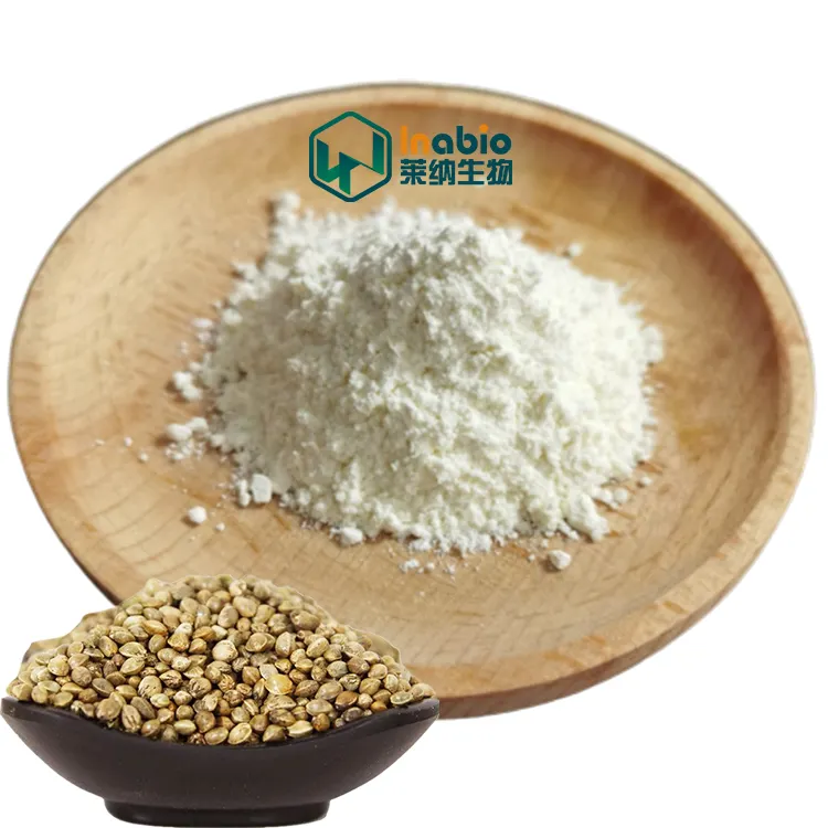 LYNA approvisionnement direct de l'usine extrait de graines de chanvre poudre de protéine de chanvre