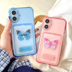 Custodia per telefono a portafoglio a 6 colori per <span class=keywords><strong>iPhone</strong></span> <span class=keywords><strong>11</strong></span> 12 13 14 Promax <span class=keywords><strong>con</strong></span> accessori elettronici da donna <span class=keywords><strong>con</strong></span> Design a cuore - Product Image 5