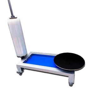 Machine d'emballage manuelle verticale pour palettes, cartons, boîtes en bois, boîtes en mousse, coffres métalliques et palettes en film étirable - Product Image 5