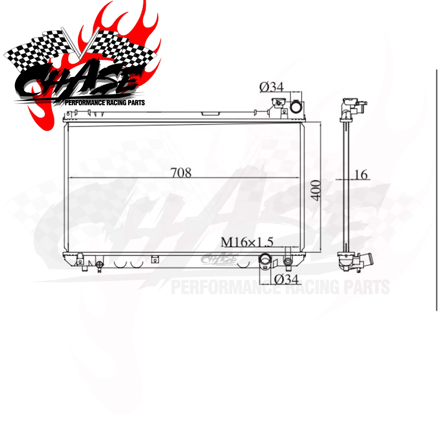 Auto Car Radiator for Cresta Chaser Cressida MARK 2 JZX110