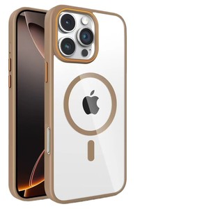 Custodia alta trasparente con bordo morbido per Apple per <span class=keywords><strong>iPhone</strong></span> 15promax 16 più nessuna ingiallimento acrilico per ragazza custodia per telefono per Pc - Product Image 2