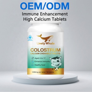 Sống động cá voi Glucosamine Chondroitin canxi máy tính bảng cho người cao niên, nhà máy ban đầu OEM/ODM nhãn hiệu riêng - Product Image 2