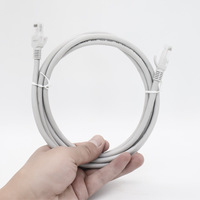 Kabel Ethernet kabel Patch LAN jaringan RJ45 Premium kabel FTP Cat5e Cat6 kecepatan tinggi