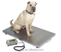 Équipement vétérinaire OSCAT, machine vétérinaire, pèse-animaux, capacité 150 kg, plateforme 120x60 cm avec tapis gratuit pour clinique EX-1E