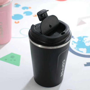 Vaso Térmico Personalizado de Acero Inoxidable 304 de Doble Pared con Tapa, Venta al Por Mayor - Product Image 1