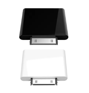 Transmisor de audio de 30 Pines, transmisor compatible con dientes azules, adaptador de receptor compatible con dientes azules inalámbrico en blanco y negro para <span class=keywords><strong>Ipod</strong></span> - Product Image 2