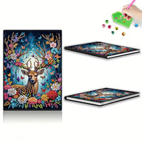 Kit de peinture diamant DIY de forme spéciale pour carnet de notes, carnet de croquis et journal intime