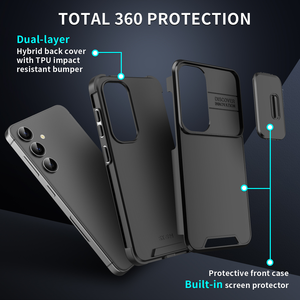 Custodia LeYi Opaca Anti-Macchia e Anti-Impronta Personalizzabile per <span class=keywords><strong>Samsung</strong></span> Galaxy S25 Ultra S26+ FE Edge - Product Image 2