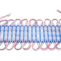 Module LED monocouleur à injection par ultrasons DC12V 2835 SMD IP65 Lumière blanc chaud Plastique Conception Samsung Corée Taille 6313