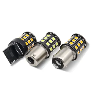 LED電球2835 33SMD P21WターンシグナルブレーキLEDライト自動車1156 LED電球