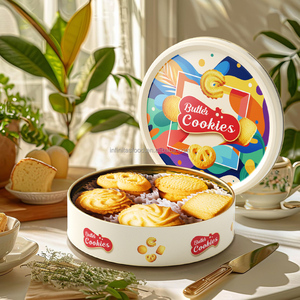 Biscuits au beurre de qualité supérieure <span class=keywords><strong>Cookies</strong></span> les plus sûrs Biscuits de fantaisie en boîtes Biscuits fournisseurs - Product Image 5