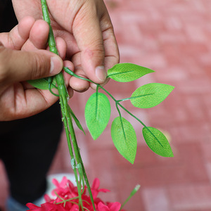 Orquídeas Blancas Artificiales Colgantes, Flores de Seda con Forma de Gota de Agua, Decoraciones para Techos de Boda, Accesorios para el Hogar y Exteriores - Product Image 3