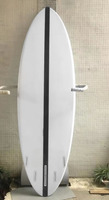 Planche de surf époxy en fibre de verre de carbone de toutes tailles personnalisée de qualité supérieure planche à pagaie debout pour les sports nautiques comprenant un accessoire d'aileron