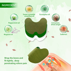 Patch Chauffant à Base de Plantes pour Soulager la Douleur avec Extrait d'Armoise pour les Genoux - Product Image 4
