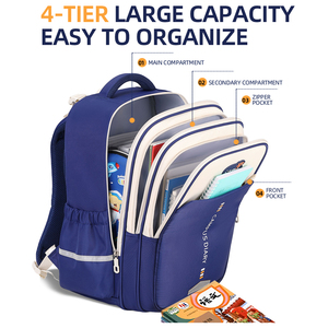 Mochila Personalizada para Crianças com Logo, Leve, Impermeável e de Grande Capacidade para Meninos e Meninas - Product Image 5