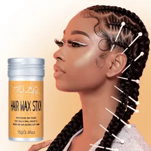 Eigenmarke Haarwachs-Stick Oberflächenstick individuelles Logo Haarstilisierungs-Kante Kontrolle Pomade Haarwachs-Stick