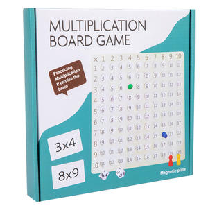 Offre Spéciale jeux de mathématiques enfants Puzzle Multiplicationtable1-100 numéro Puzzle conseil enfants jouets éducatifs pour enfants garçons filles - Product Image 1
