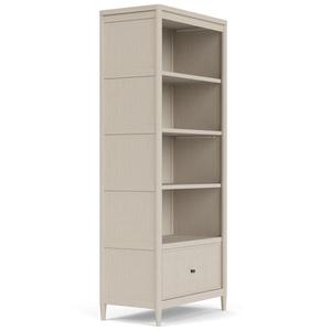 Librería de madera de 4 niveles de diseño simple moderno con 1 cajón Muebles de sala de estar personalizados para uso en el hogar y la Oficina - Product Image 1