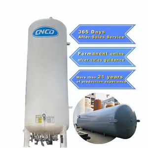 30KL Asme CE Vertical Type Cryogenic Liquid Co2 Storage Tank For Filling Station