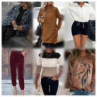 Vente en gros Veste d'automne et d'hiver d'occasion de marque pour femmes Manteau de costume et vêtements d'occasion de style chaîne à la mode pour dames