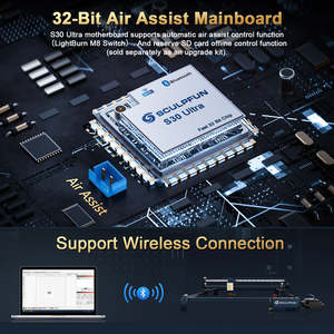 Máquina <span class=keywords><strong>de</strong></span> Grabado Láser SCULPFUN S30 Ultra 22W 600*600mm, Cortadora, Asistencia <span class=keywords><strong>de</strong></span> Aire Automática, Impresora <span class=keywords><strong>de</strong></span> Corte CNC para Madera - Product Image 3