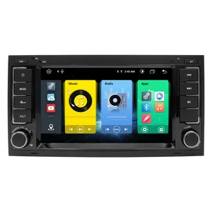 8 + 128 Gam Carplay Android 11 Car DVD Player Cho VW/Volkswagen/Touareg/Transporter T5 Đa Phương Tiện GPS Navigation Auto Đài Phát Thanh