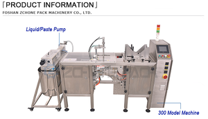 Đứng lên dây kéo túi máy đóng gói chất lỏng máy đóng gói nước trái cây nước sốt nước giải khát giặt chất tẩy rửa Túi máy đóng gói - Product Image 3