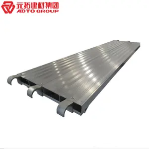 Planche d'échafaudage en aluminium 230 planches d'échafaudage planche d'échafaudage en acier