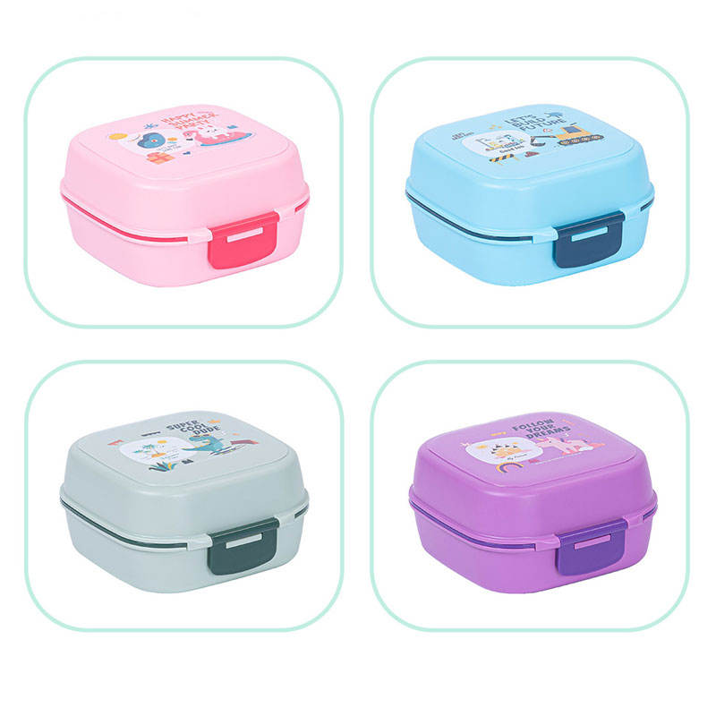 Boîte à lunch carrée Clamshell 1000ml