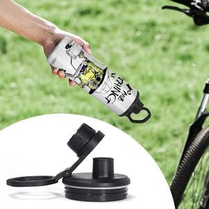 Lot de 25 gobelets vierges pour sublimation 20OZ, bouteille d'eau en acier inoxydable pour sublimation avec couvercles à bec verseur et pailles, double paroi isolée - Product Image 4