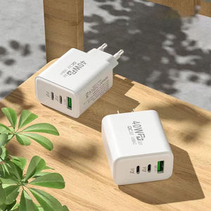 Зарядное устройство для телефона с 1 портом USB и 2 портами Type-C, быстрая зарядка 40W PD, для iPhone 17 16 15 14 13 12 11 Pro Max, Xiaomi, Samsung - Product Image 1