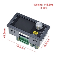 TZT-Convertidor de corriente continua XY5008, CC, 0-50V, 8A, 400W, módulo de potencia ajustable, fuente de alimentación de laboratorio regulada, aplicación WIFF Variable