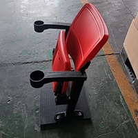 Offres Spéciales Stade Chaise Pliante Gradins Extérieurs Siège En Plastique pour Tribune VIP avec Porte-Gobelet